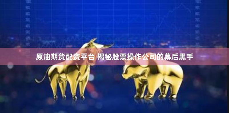 原油期货配资平台 揭秘股票操作公司的幕后黑手